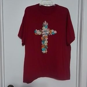 NWOT-XL SEASONAL T-SHIRT- "HARVEST GOD'S LOVE"